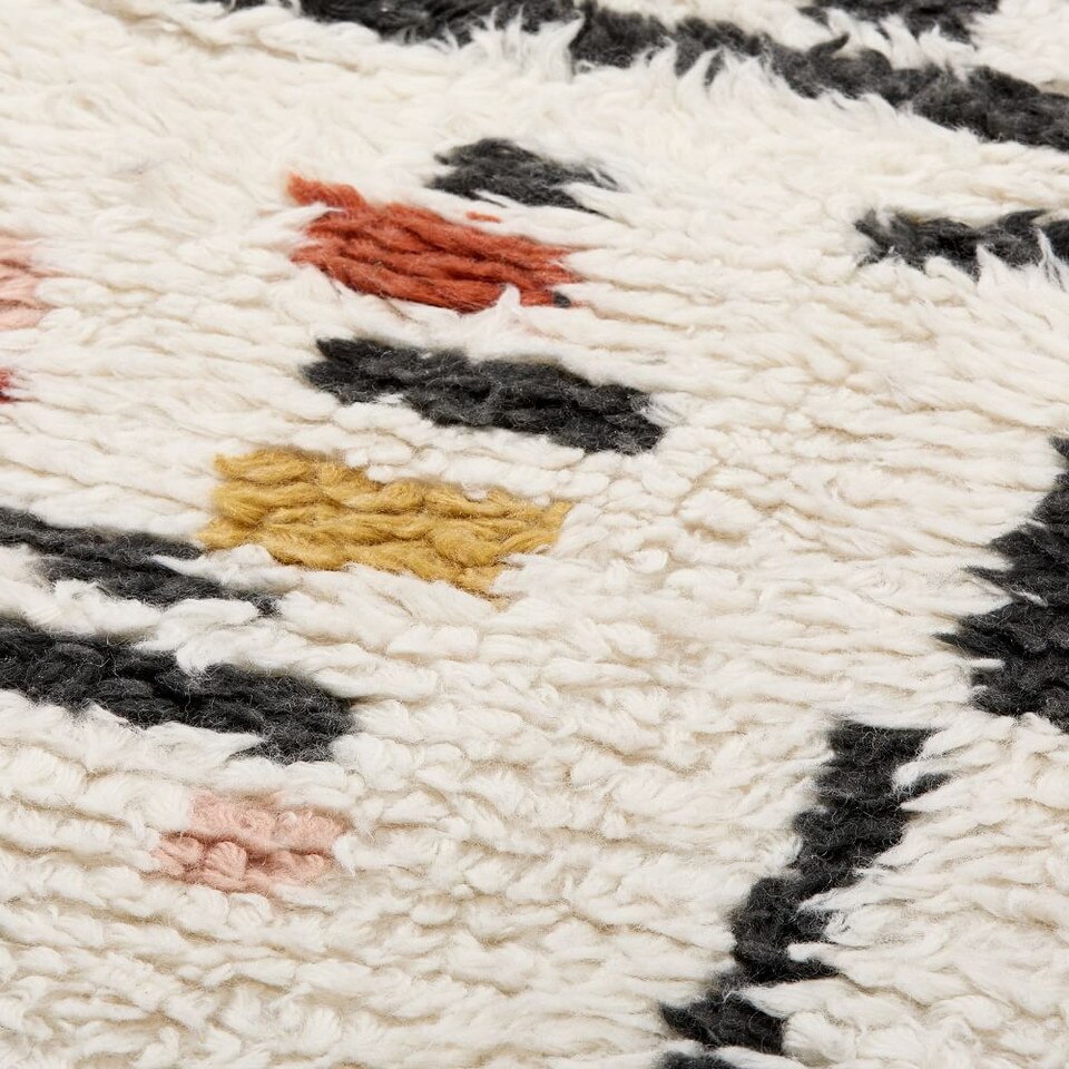 Zigzag Sketch Rug West Elm UK